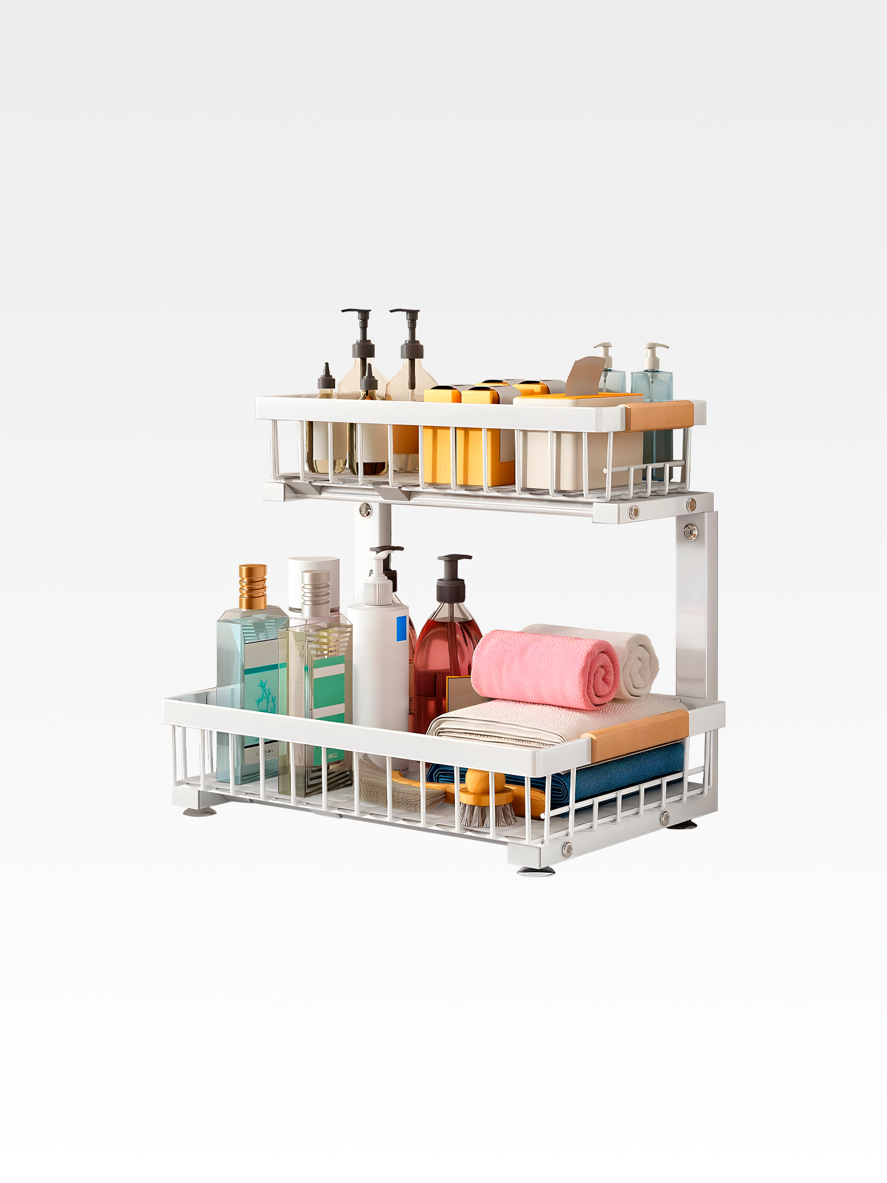 Premium Under Sink Organizer (1-Pack or 2-Pack)